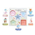 Дървен пъзел с триизмерни форми, Peter Rabbit by Orange Tree Toys
