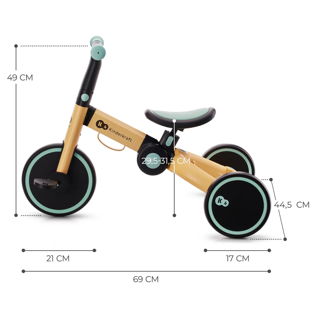 Kinderkraft триколка 3в1 4TRIKE blue by KinderKraft