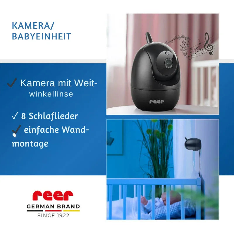 80520 Reer бебефон с камера Pro HD Move by Reer