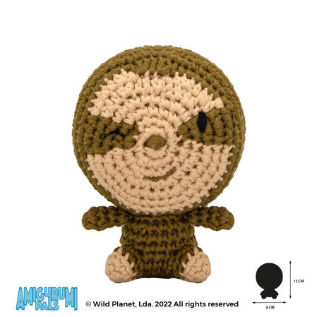 Ръчно плетена играчка, Ленивец 12см. Wild Planet by Wild Planet