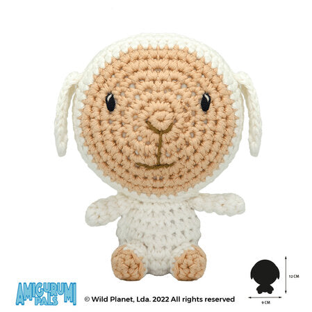Ръчно плетена играчка, Овца 12см. Wild Planet by Wild Planet