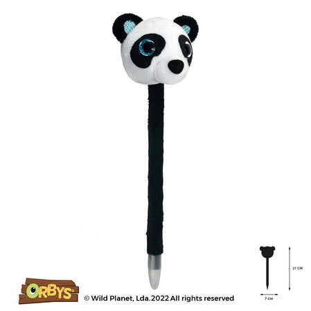 Плюшена химикалка, Панда 21см Wild Planet by Wild Planet