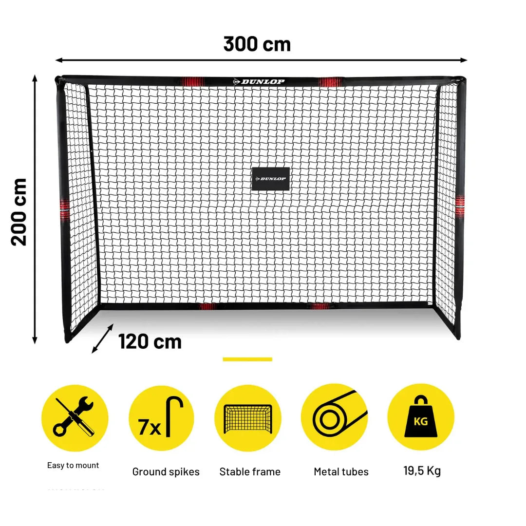 Dunlop футболна врата 300x200x120 by Dunlop