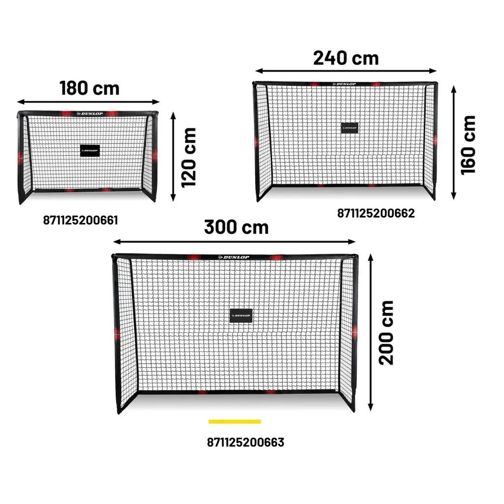 Dunlop футболна врата 300x200x120 by Dunlop