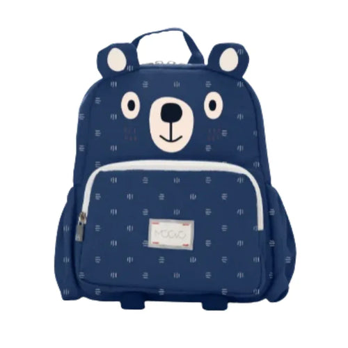 8746 Nuvita раница памучна 25x30x13 cm Orso синьо Мече by Nuvita