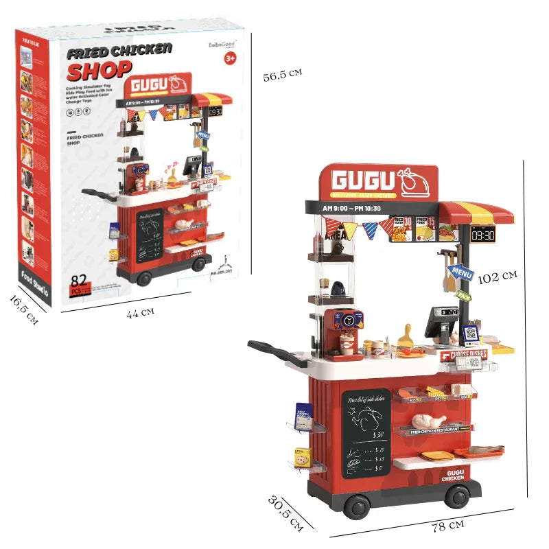 Количка за fast food Buba Пилешко бутче 889-283 by Buba