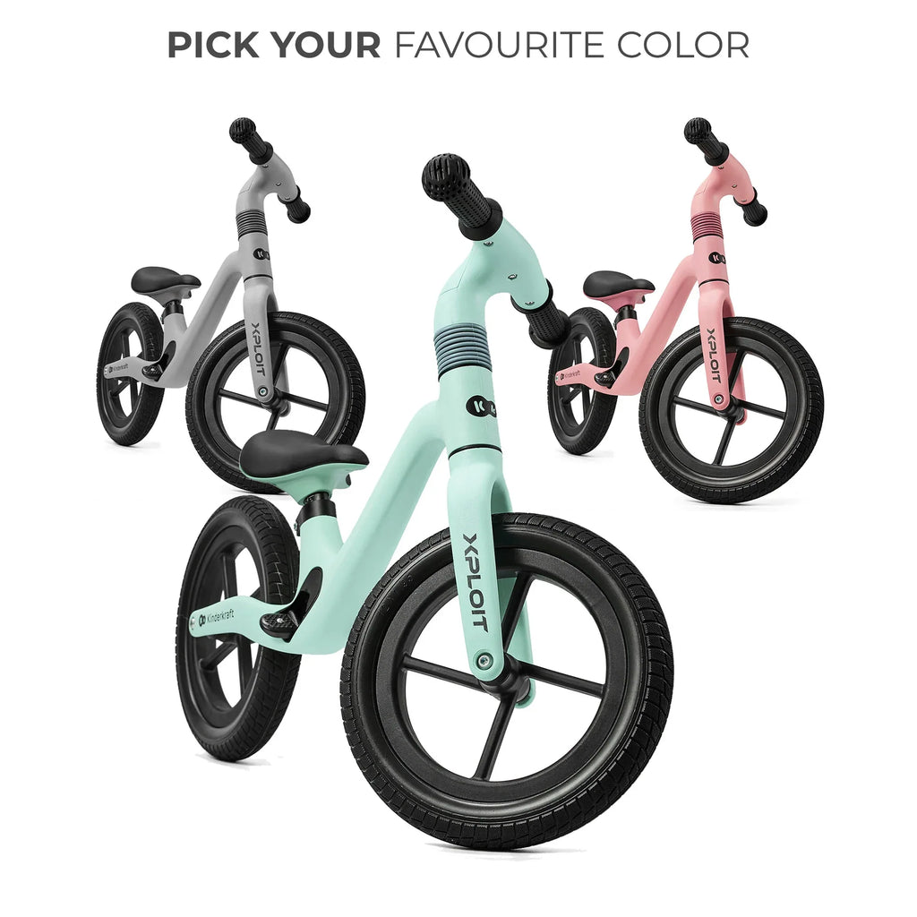Kinderkraft XPLOIT колело за баланс TURQUOISE by KinderKraft