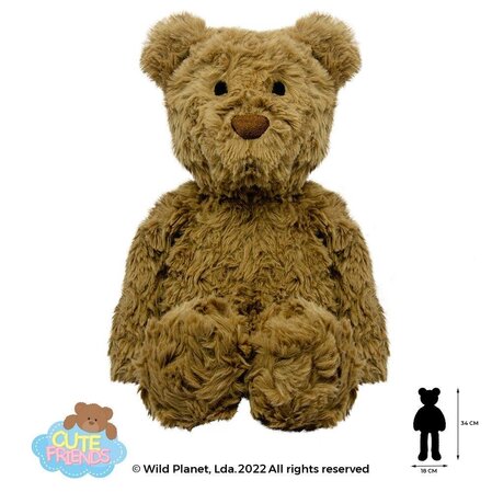 Плюшена играчка, Мечка 34см Wild Planet by Wild Planet