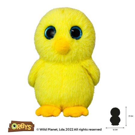 Плюшена играчка, Бебе пиле 15см Wild Planet by Wild Planet