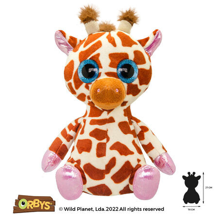 Плюшена играчка, Бебе жираф 21см Wild Planet by Wild Planet
