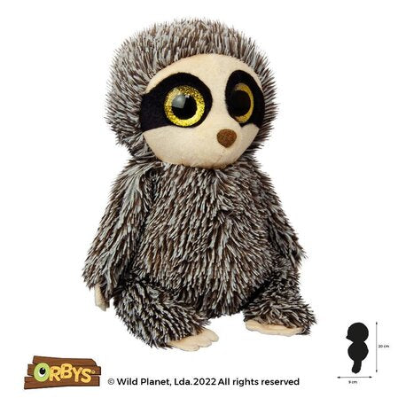 Плюшена играчка, Малък ленивец 20см Wild Planet by Wild Planet
