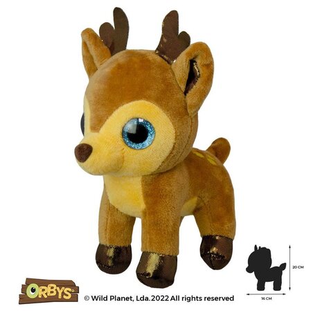 Плюшена играчка, Сърничка 19см Wild Planet by Wild Planet