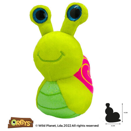 Плюшена играчка, Охлюв 19см. Wild Planet by Wild Planet