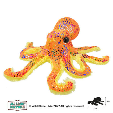 Плюшена играчка, Октопод 26см. Wild Planet by Wild Planet