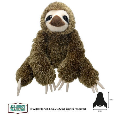 Плюшена играчка, Ленивец 36см. Wild Planet by Wild Planet