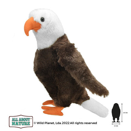 Плюшена играчка, Орел 25см. Wild Planet by Wild Planet