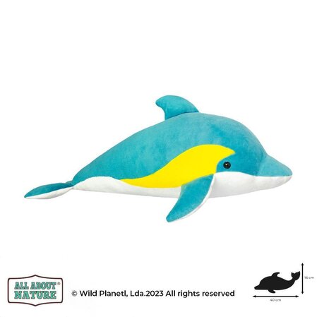 Плюшена играчка, Делфин 41см. Wild Planet by Wild Planet