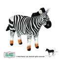 Плюшена играчка, Зебра 29см. Wild Planet by Wild Planet