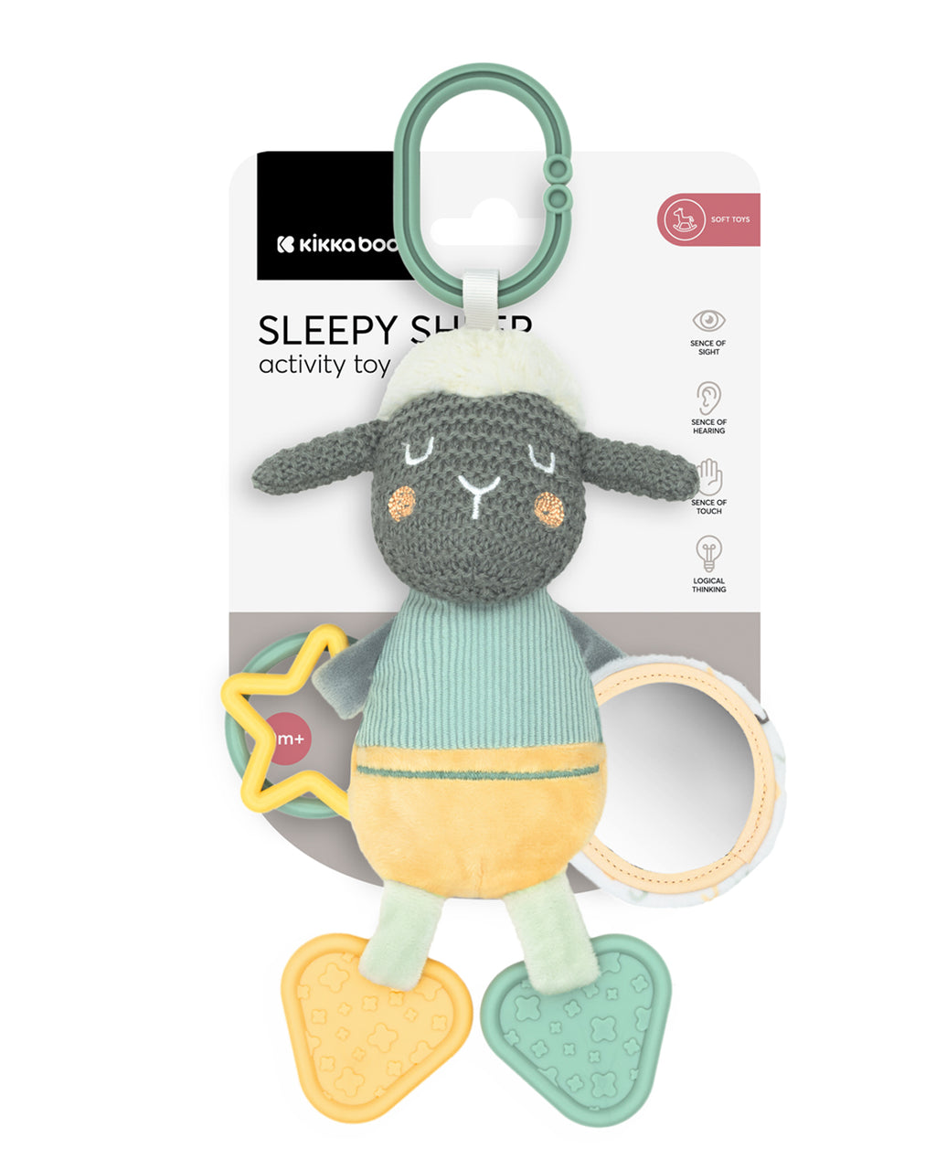Занимателна играчка Sleepy Sheep by Kikkaboo