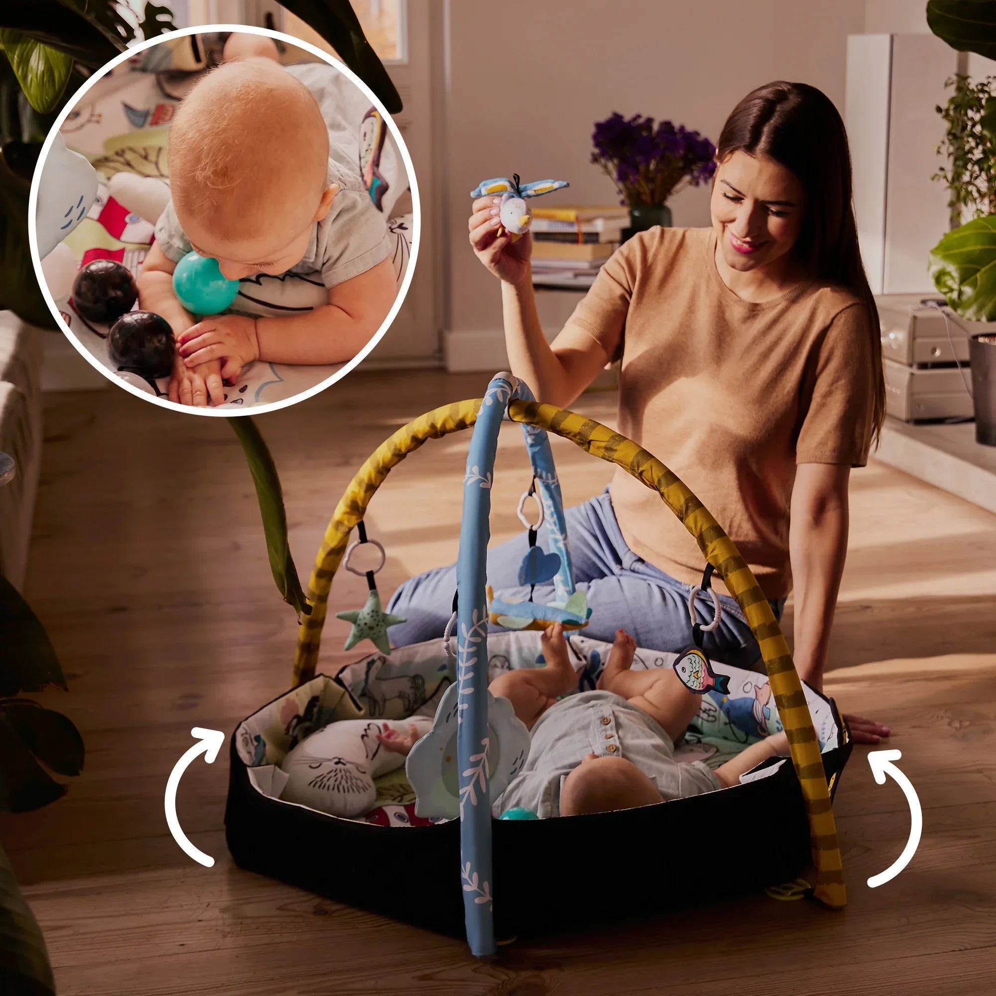 KinderKraft SmartPlay SEA активна гимнастика KPSMSE00MUL0000 by KinderKraft