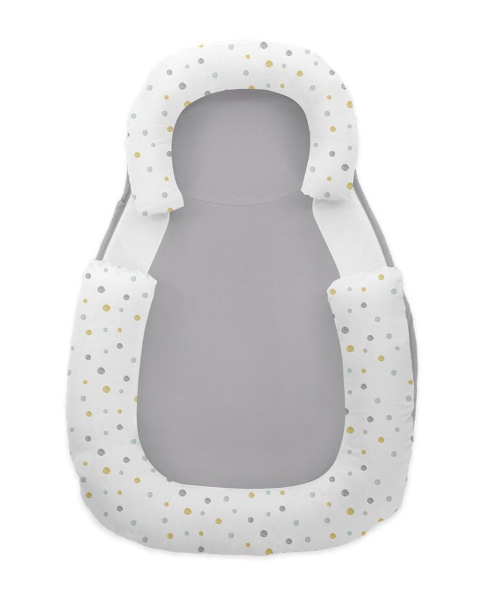 Мемори позиционер срещу преобръщане Dots Grey by Kikkaboo