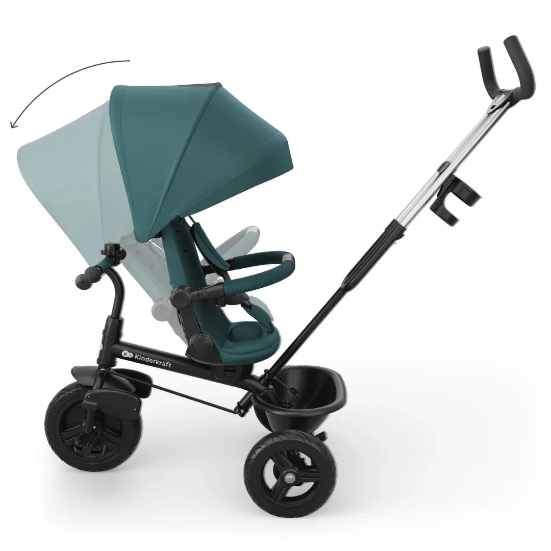 KinderKraft ASTON 2 PLUS триколка ЗЕЛЕНА by KinderKraft