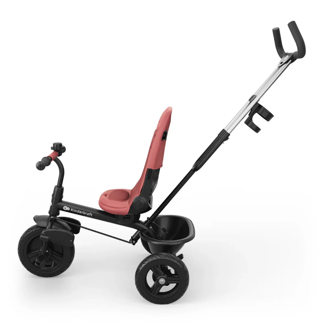 KinderKraft ASTON 2 PLUS триколка РОЗОВА by KinderKraft