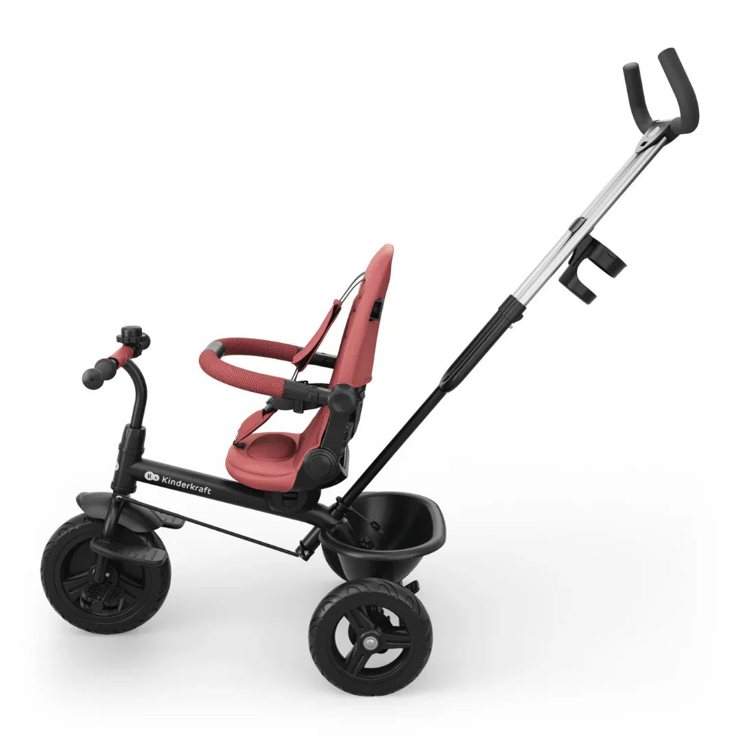KinderKraft ASTON 2 PLUS триколка РОЗОВА by KinderKraft