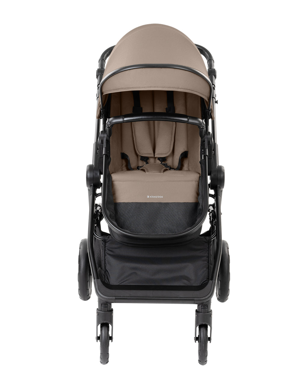 Комбинирана количка 3в1 с кош за новородено Ava Beige by Kikkaboo