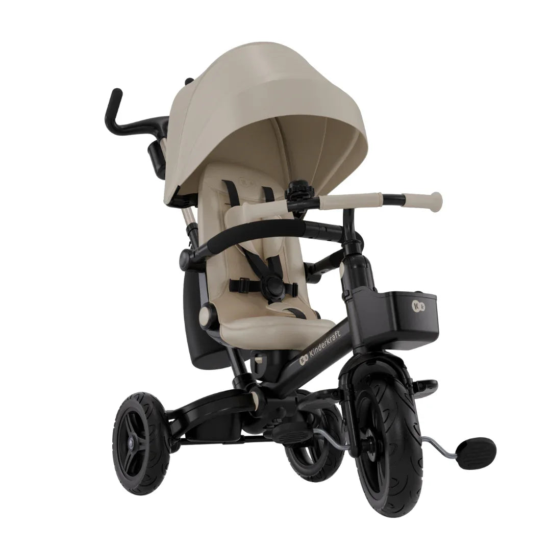 Kinderkraft AVEO 2 Plus триколка BEIGE by KinderKraft