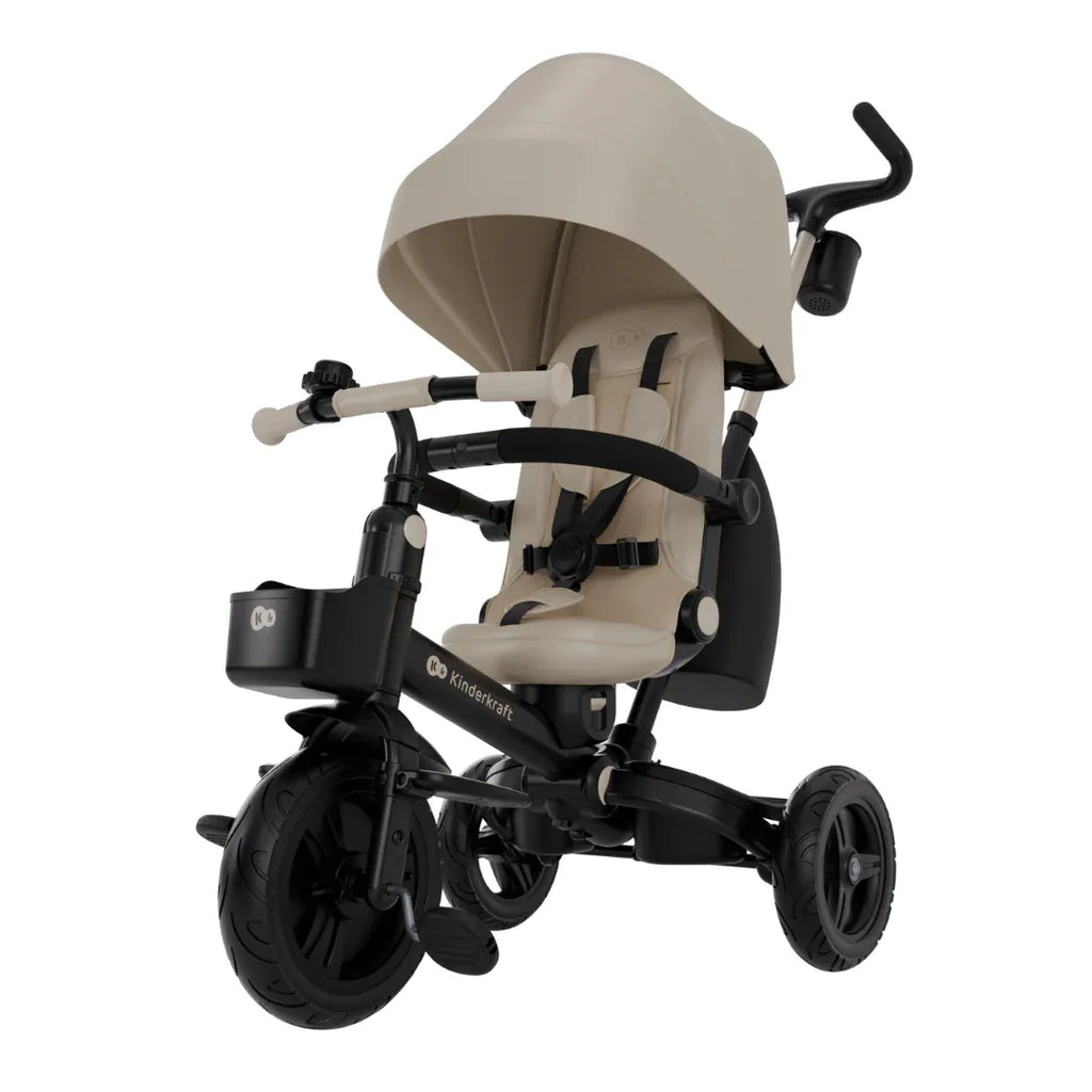 Kinderkraft AVEO 2 Plus триколка BEIGE by KinderKraft