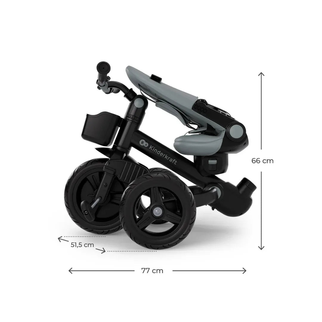 Kinderkraft AVEO 2 Plus триколка GREY by KinderKraft
