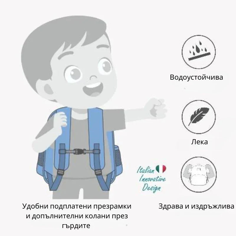 8741 Nuvita раница голяма Червена КОТКА by Nuvita
