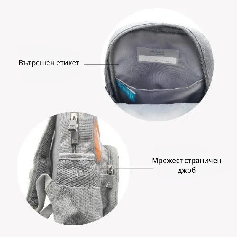 8741 Nuvita раница голяма Червена КОТКА by Nuvita
