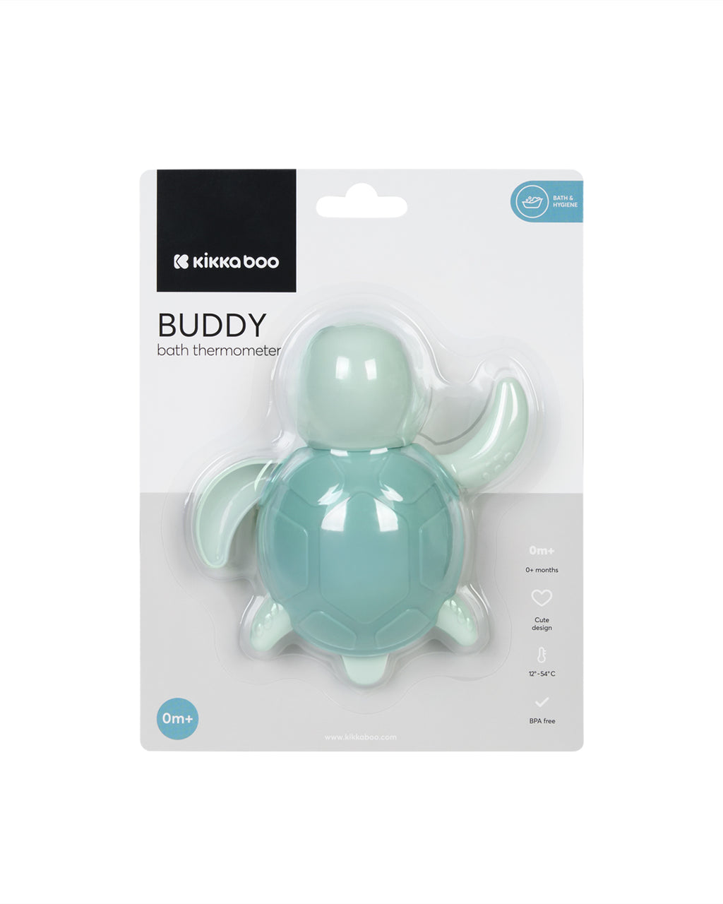 Термометър за вода Buddy Mint by Kikkaboo
