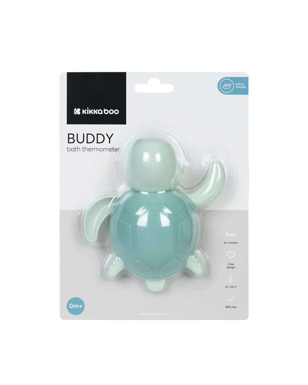 Термометър за вода Buddy Mint by Kikkaboo