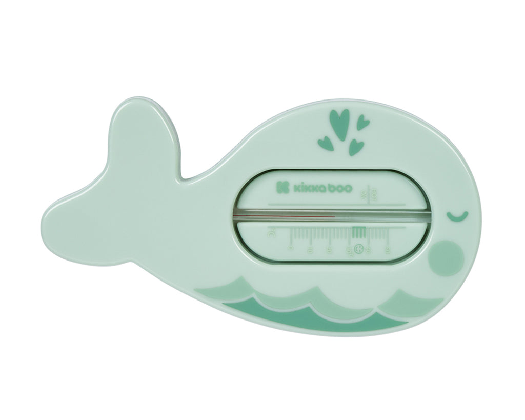 Термометър за вода Whale Mint by Kikkaboo