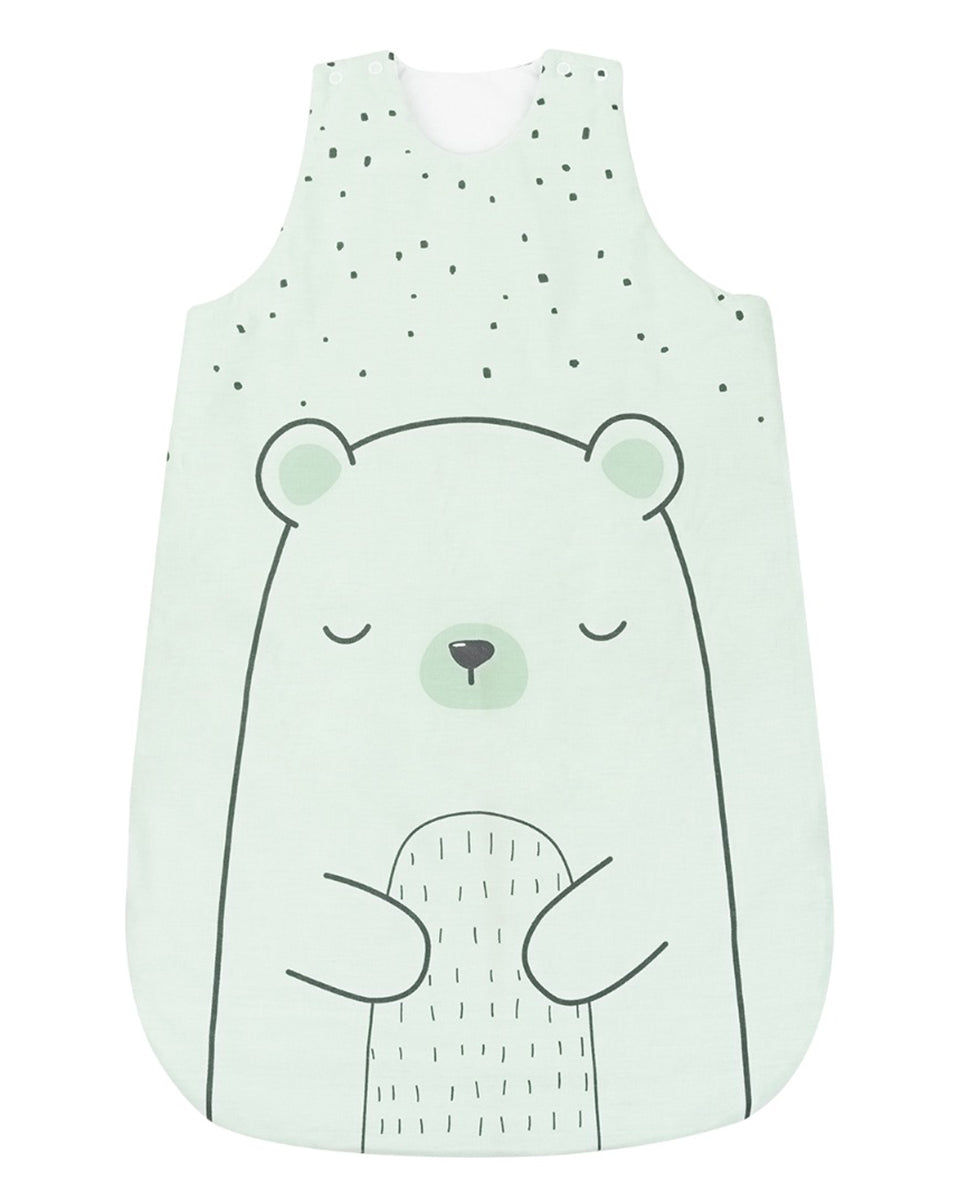 Зимен спален чувал 6-18 месеца Bear with me Mint by Kikkaboo
