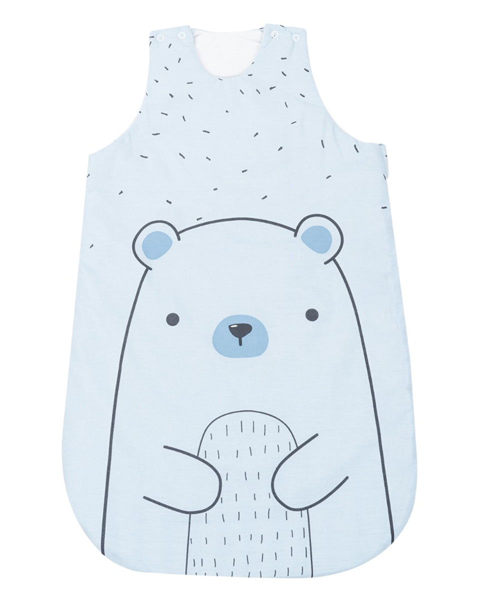 Зимен спален чувал 0-6 месеца Bear with me Blue by Kikkaboo