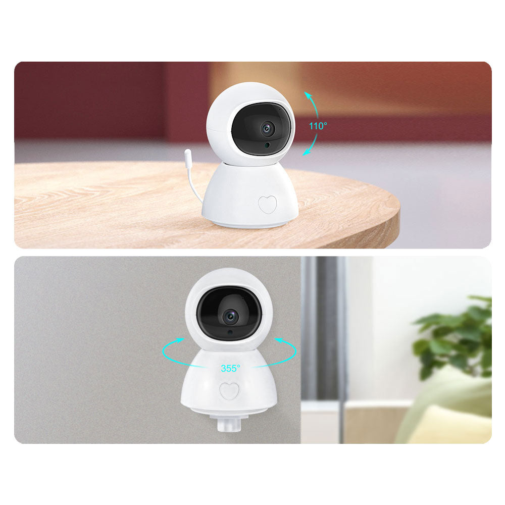WiFi бебефон камера PST-BM289 2MP с Tuya Smart – смарт камера за наблюдение на бебе у дома by No brand