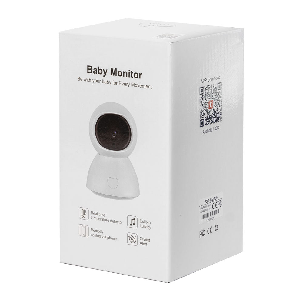 WiFi бебефон камера PST-BM289 2MP с Tuya Smart – смарт камера за наблюдение на бебе у дома by No brand