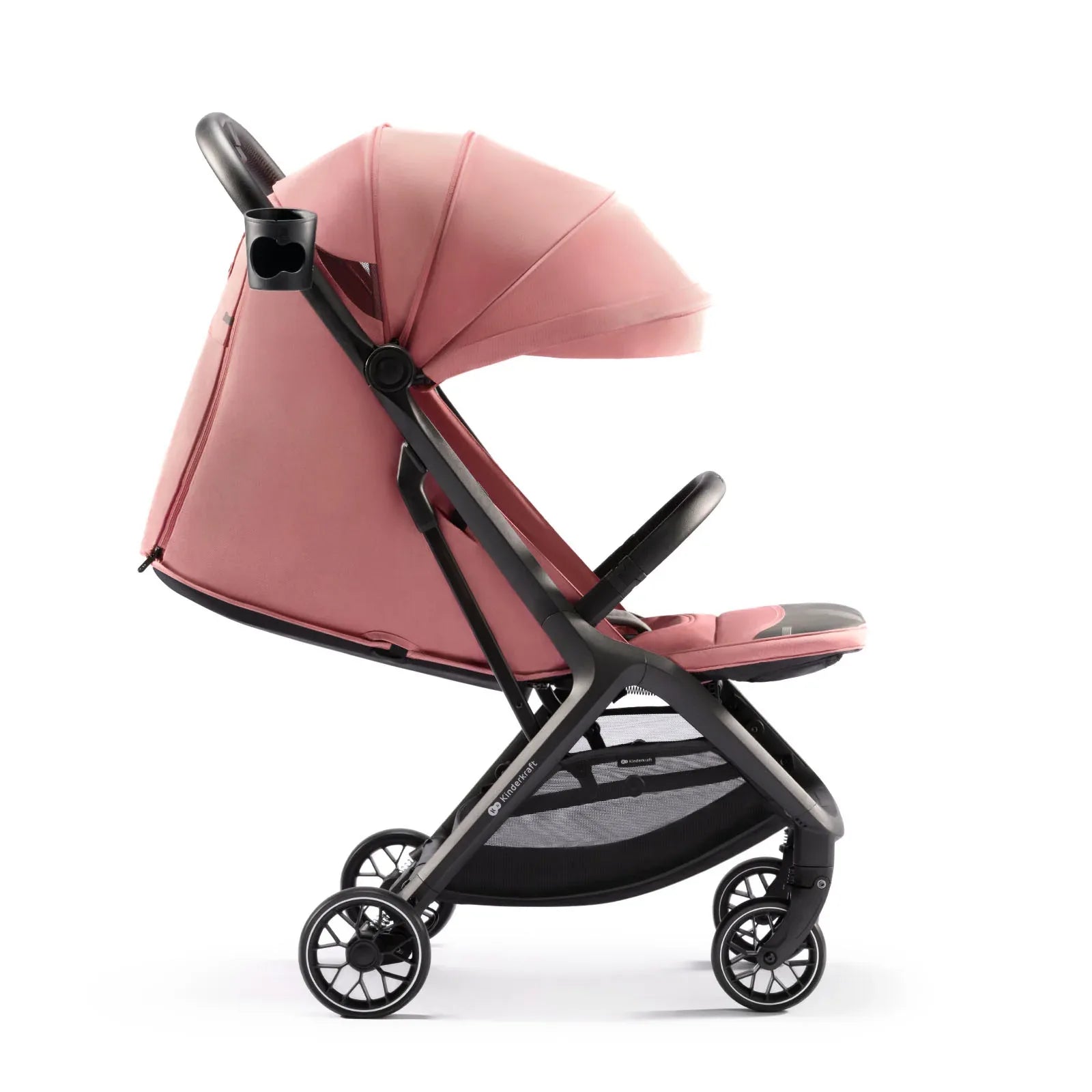 KinderKraft бебешка количка NUBI 2 PINK QUARTZ KSNUBI02PNK0000 by KinderKraft