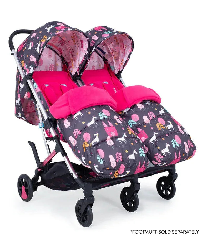 Cosatto CT4370 Woosh Double Unicorn Land беб.кол. за близнаци by Cosatto