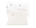 Бебешки спален комплект с бродерия 6 части 60/120 Dream Big Beige by Kikkaboo