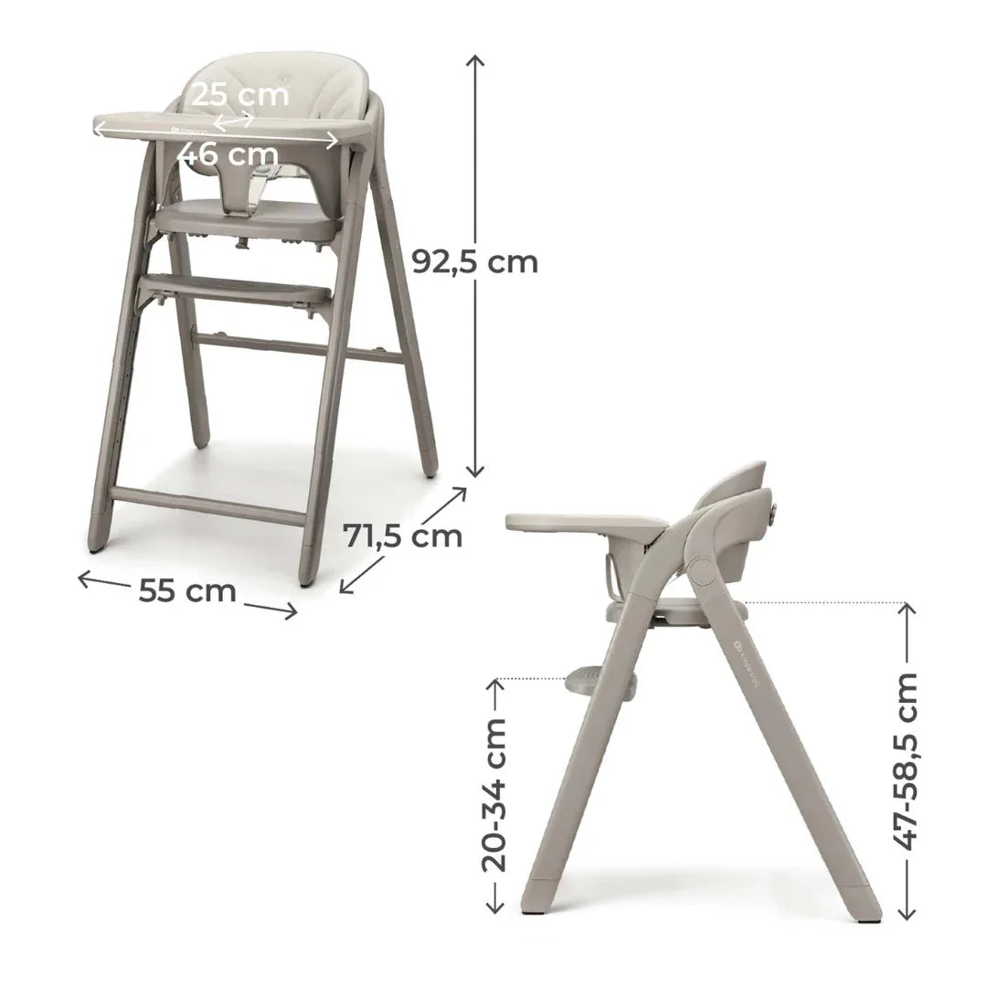 Kinderkraft TINO столче за хранене BEIGE by KinderKraft