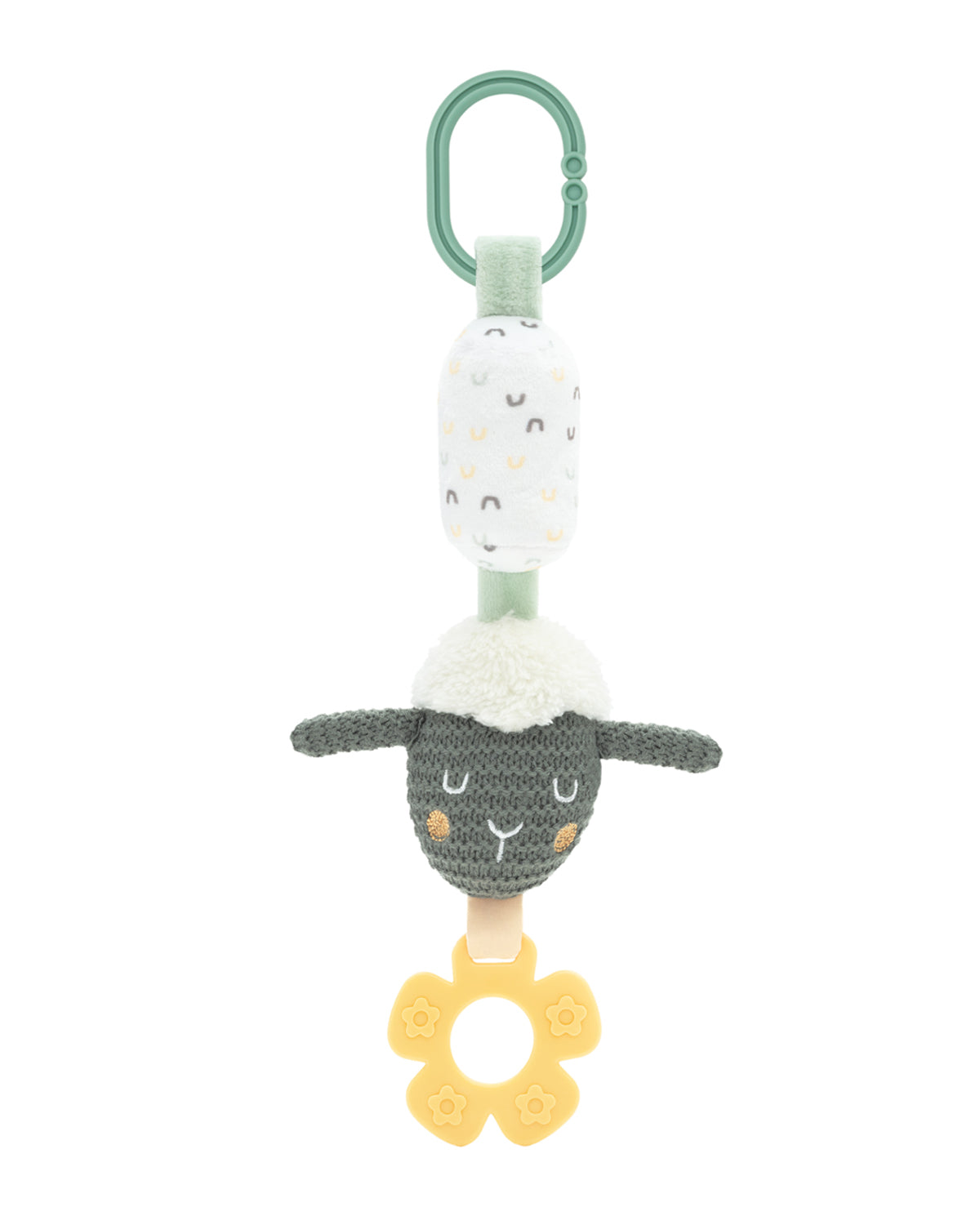 Играчка със звънче Sleepy Sheep by Kikkaboo