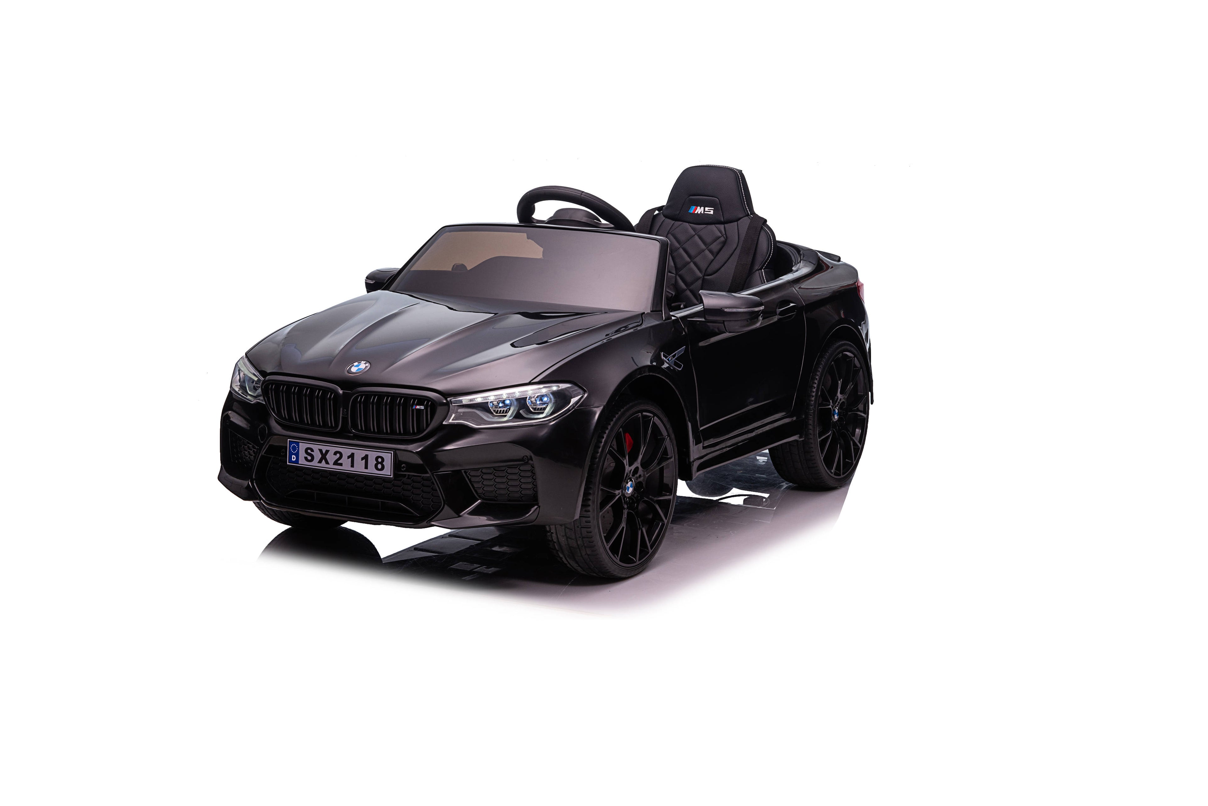 Акумулаторна кола Licensed BMW M5 Black by Kikkaboo