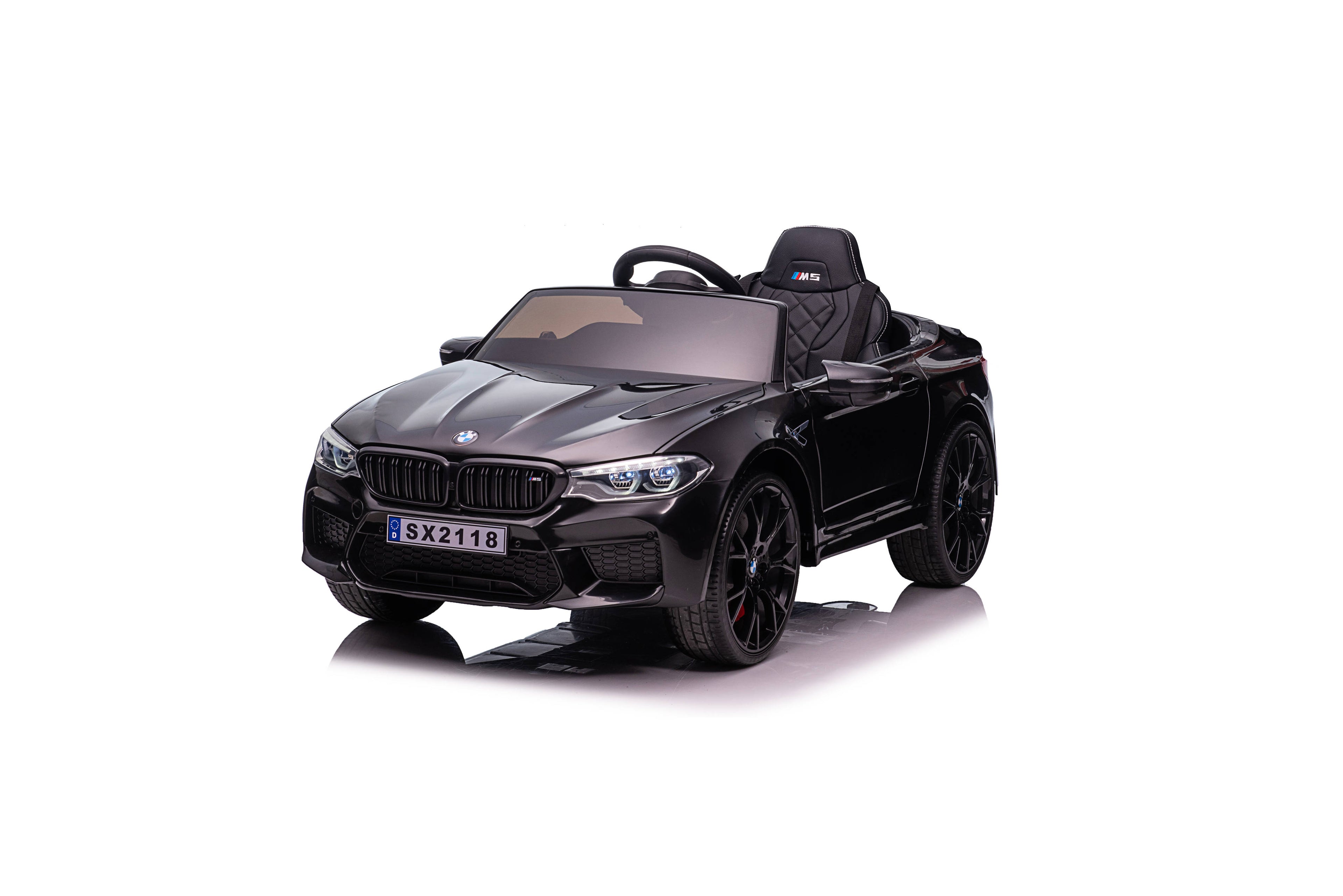 Акумулаторна кола Licensed BMW M5 Black by Kikkaboo