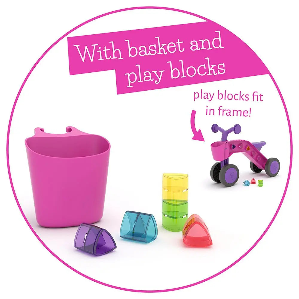 Chillafish ItsiBitsi Blocks CPIB02FUS четириколка FUCHSIA by Chillafish
