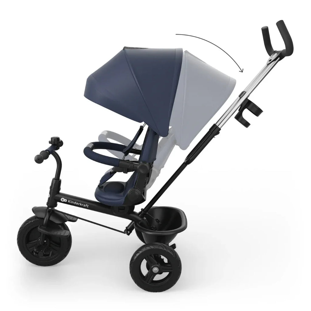KinderKraft ASTON 2 PLUS триколка СИНЯ by KinderKraft